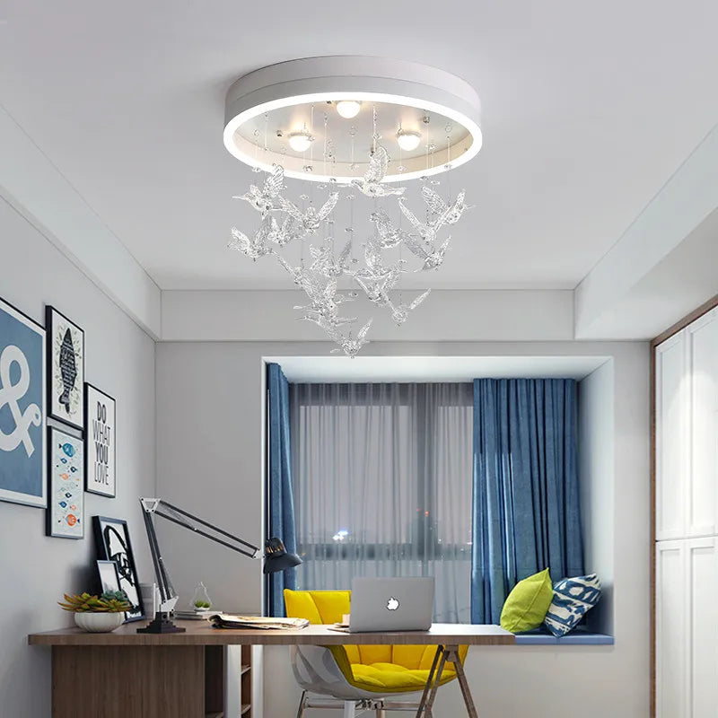 Cute LED Pendant Light: Perfect for Girls' Rooms and Baby Nurseries