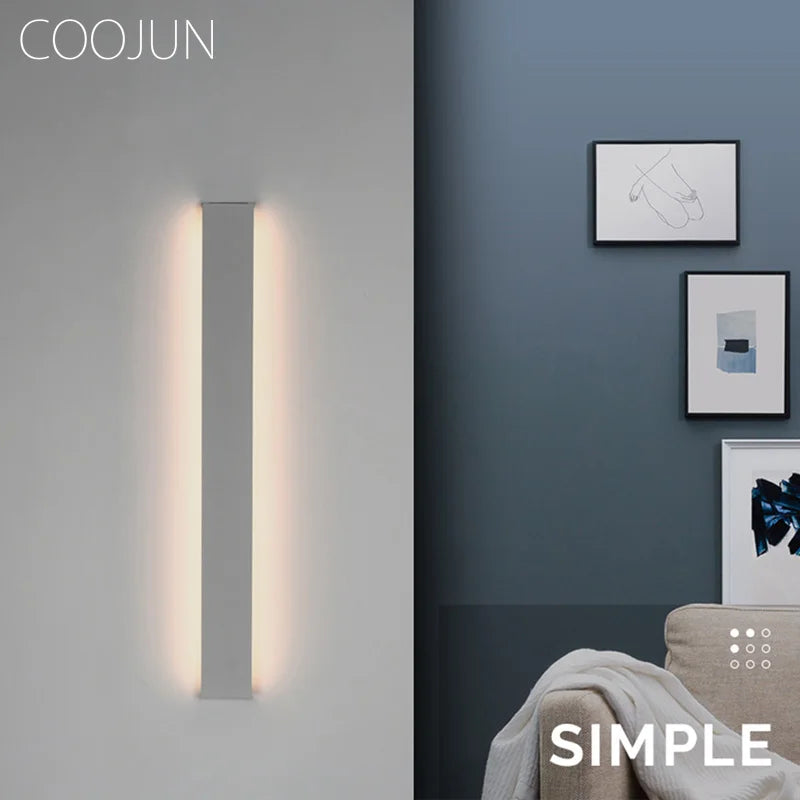 COOJUN LED Indoor Wall Lamps: Minimalist Modern Lighting Solution