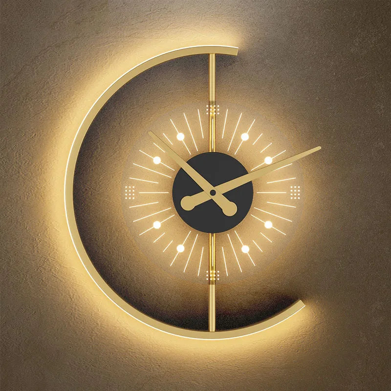 Modern LED Clock Wall Lamps: Combining Functionality with Style