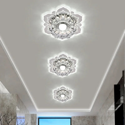 Modern LED Ceiling Light Crystal Ceiling Lamp - Bedroom Chandelier Indoor Lighting for Living Room Home Decoration LED Chandelier