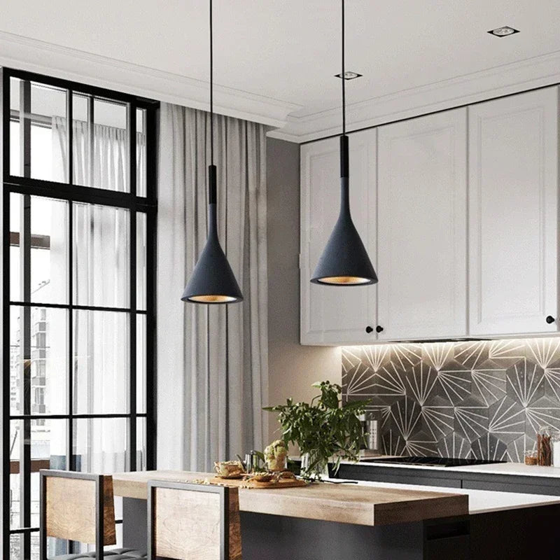 Modern LED Pendant Lights - Stylish Hanging Lamp for Kitchen, Bedroom, Dining Room