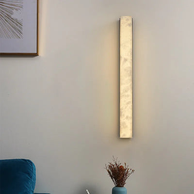 Modern Minimalist Marble Copper Wall Lamp for Elegant Interiors