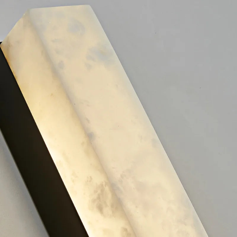 Modern Minimalist Marble Copper Wall Lamp for Elegant Interiors