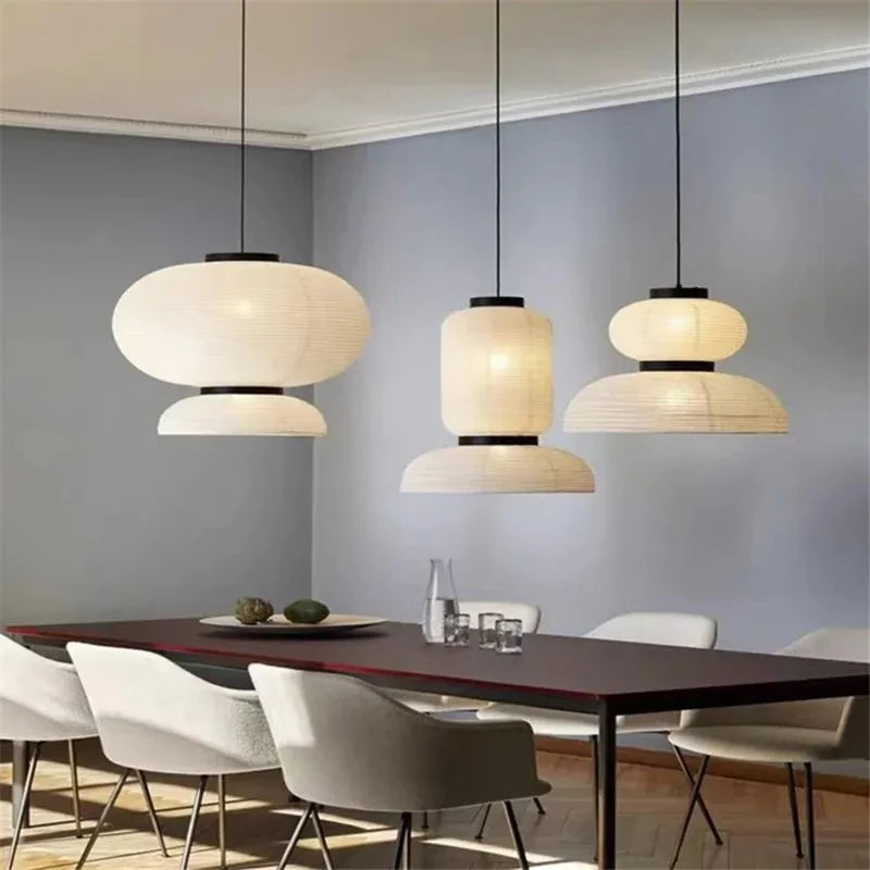 Formakami Pendant Lamp - Art Rice White Paper Lamp