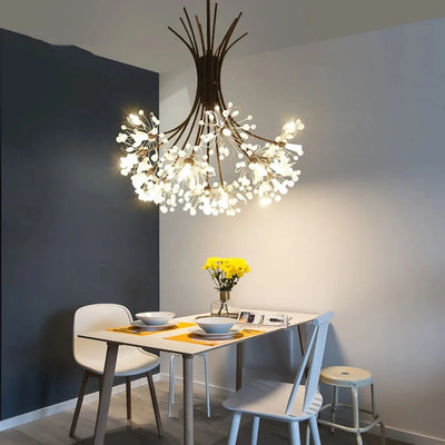 Modern Crystal Bouquet Flowers Chandelier - Radiant Elegance for Dining and Living Spaces