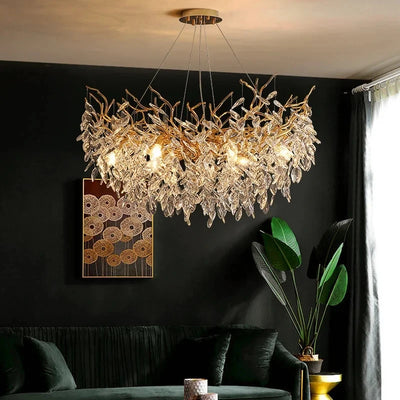 Luxury Gold Crystal LED Chandeliers: Elevate Your Living Spaces with Elegance