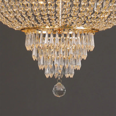 Luxury LED Crystal Chandelier - Exquisite Illumination for Grand Spaces