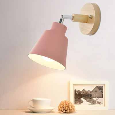 DIY Nordic Wooden Wall Light - Customizable Elegance for Your Space