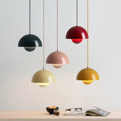 Flower Pendant Light: Colorful Pendant Lamp