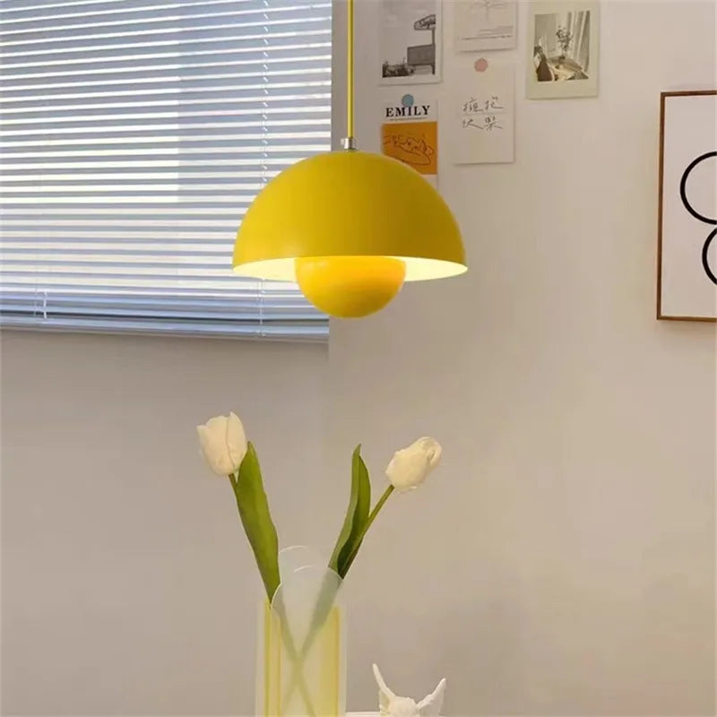 Flowerpot Pendant Lamp - Modern Color LED