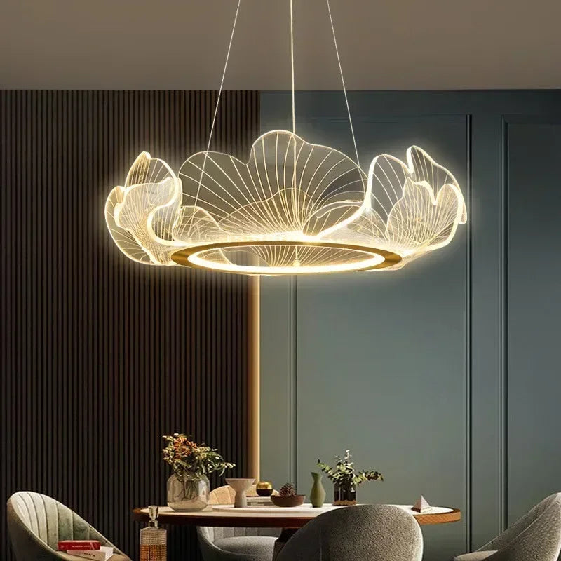 Modern Petal Pendant Light: Illuminate Your Space with Contemporary Elegance