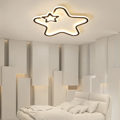 Modern Star LED Ceiling Lamp - Children's Chandelier for Living Room, Study, Aisle, Balcony - Indoor Home Decor Lighting Fixture Luster