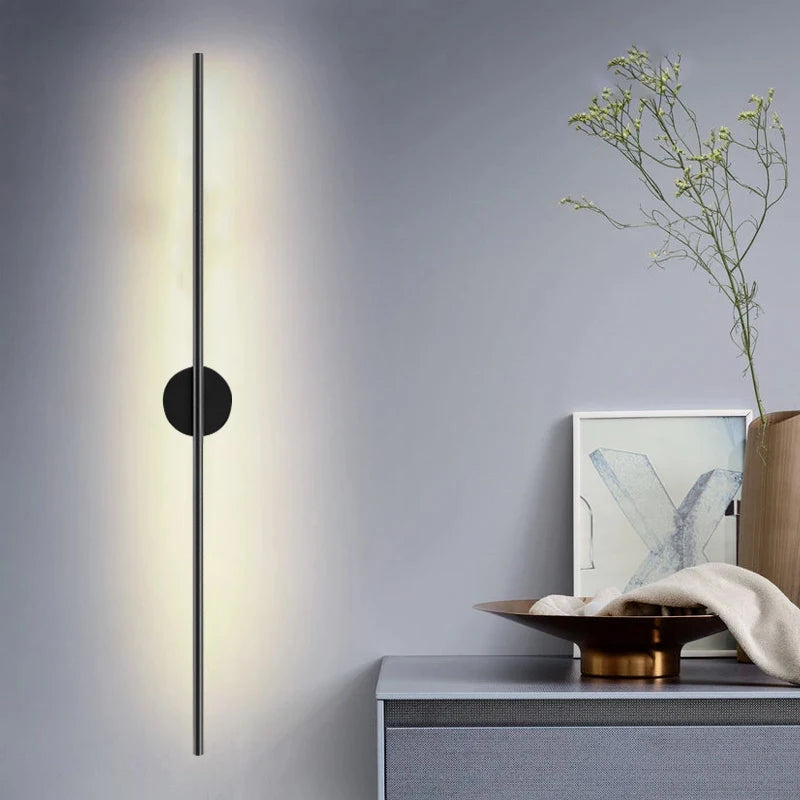 Modern Gold LED Wall Lamp for Home Bedroom Living Room