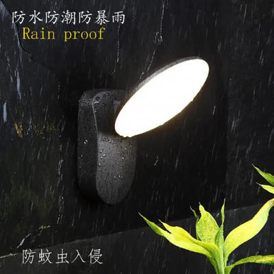 LED Outdoor Waterproof Wall Lamp – Modern Sconce for Aisle and Bedroom Lighting