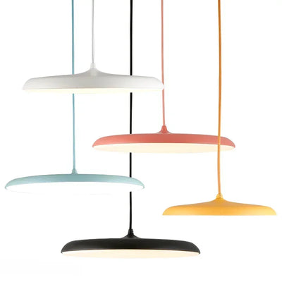 UFO Metal LED Pendant Light - Modern Art Design