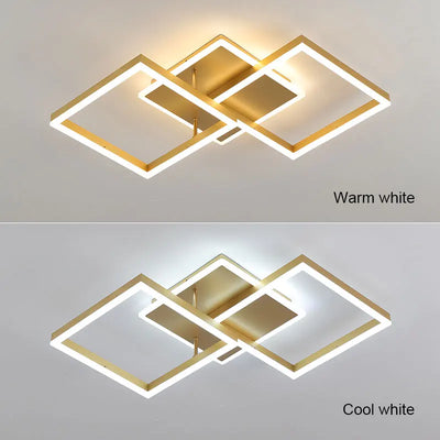 Lustre LED Chandeliers - Modern Chandelier Ceiling Lights for Hallway, Aisle, Corridor, Living Room, Bedroom, Dining Room