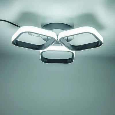 LED Ceiling Light Modern 3 Rings - Stylish Illumination for Every Space