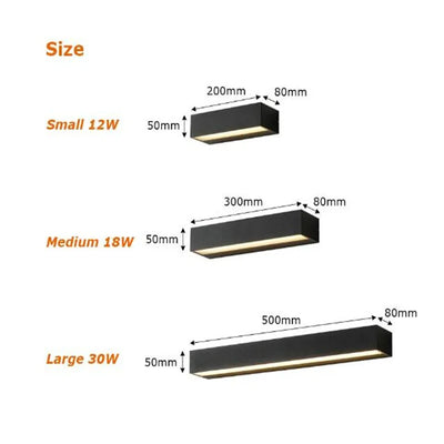 IP65 LED Waterproof Wall Lamps - Versatile Lighting for Indoor and Outdoor Use