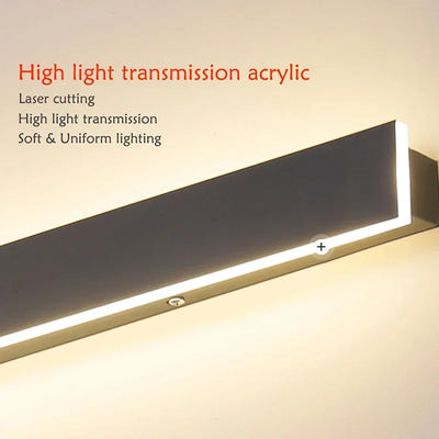 Modern Waterproof LED Outdoor Wall Light - IP65 Villa Porch and Garden Lamp