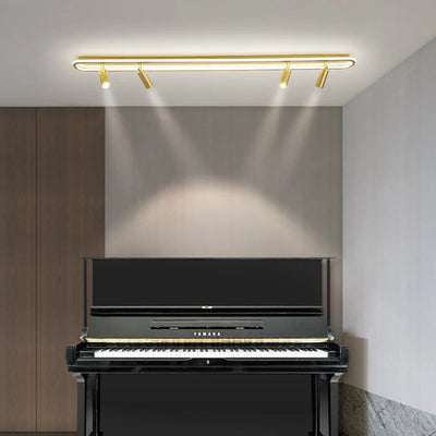 Minimalist LED Chandelier - Art Deco Spotlights for Aisle Ceiling