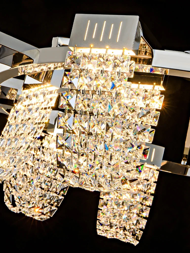 Luxury Crystal Hanging Lamp: Elevate Your Living Space with Elegance