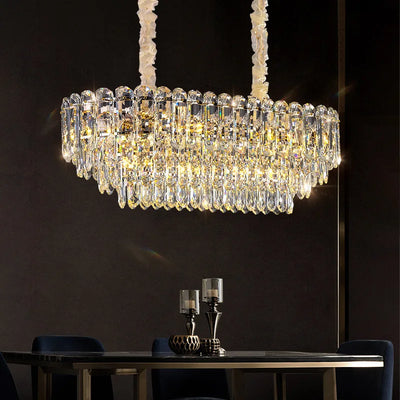 Light luxury crystal chandelier decoration lamps Hotel crystal lamps Crystal lamps