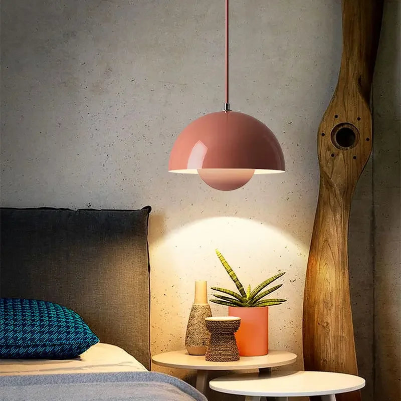 Creative Modern Bud Pendant Chandelier | Multi-Color Bedroom & Dining Room Light