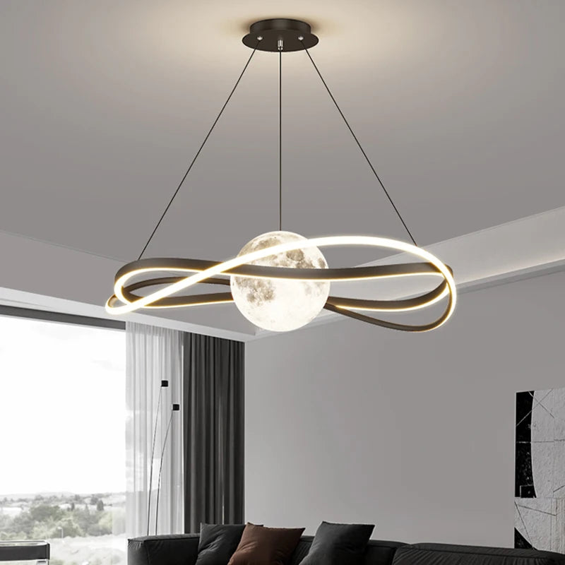 Minimalist Light Luxury Living Room Pendant Lights