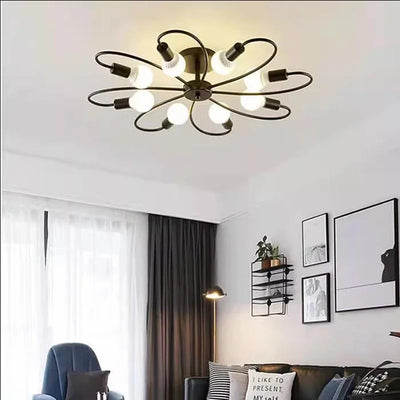 Nordic LED Ceiling Light - Contemporary Pendant Light for Living Room, Bedroom, Hotel