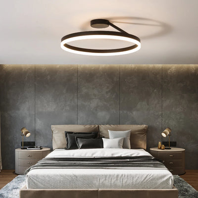 Modern Minimalist Ring LED Ceiling Chandelier - Elegant Illumination for Any Room