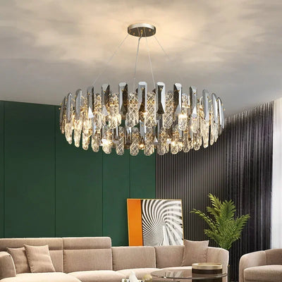 Modern Luxury Crystal Chandelier Glass Pendant Light: Elevate Your Space