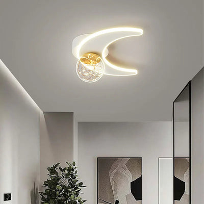 Modern LED Ceiling Lamp - Geometric Shape Hanging Chandelier for Living, Dining Room, Bedroom, Hallway, Balcony