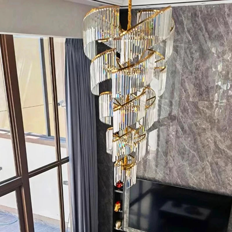 Smart Crystal Pendant Lights for Modern Home Decoration - Ideal for Living Room, Dining Room, Hotel Lobby