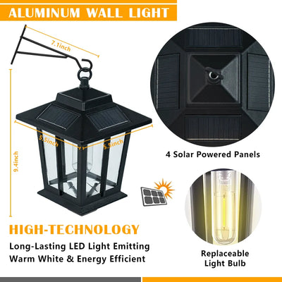 Solar LED Outdoor Lighting - Garden and Courtyard Decorative Light