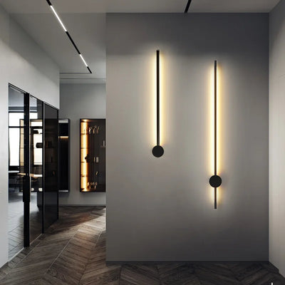 Modern LED Wall Light - Contemporary Revolving Indoor Fixture