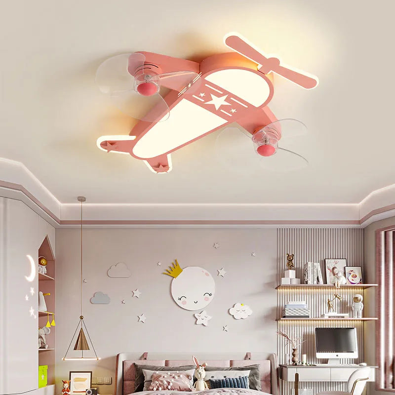 Kids Ceiling Fan With LED Light: Bring Joyful Breezes to Your Child's Room