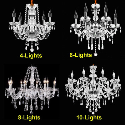 Ridgeyard Modern Luxury Crystal Chandelier: Exquisite Lighting for Every Space