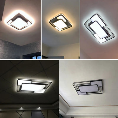 Modern LED Ceiling Light Fixtures - Indoor Lighting Decoration Lamp for Living Room, Bedroom, Dining Room