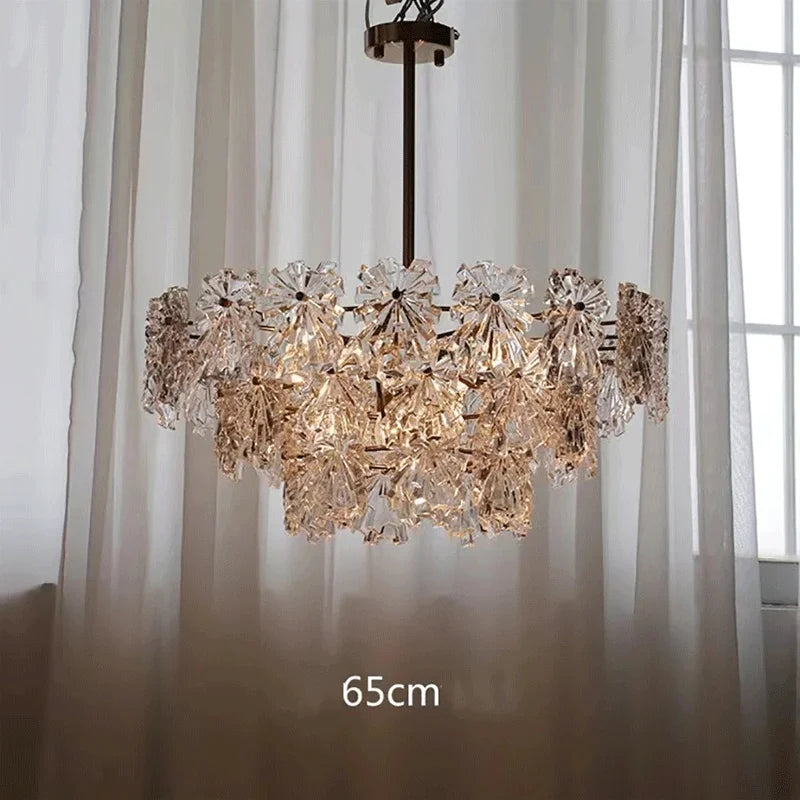 Modern Luxury Crystal Pendant Light - Elevate Your Ceiling with Contemporary Elegance