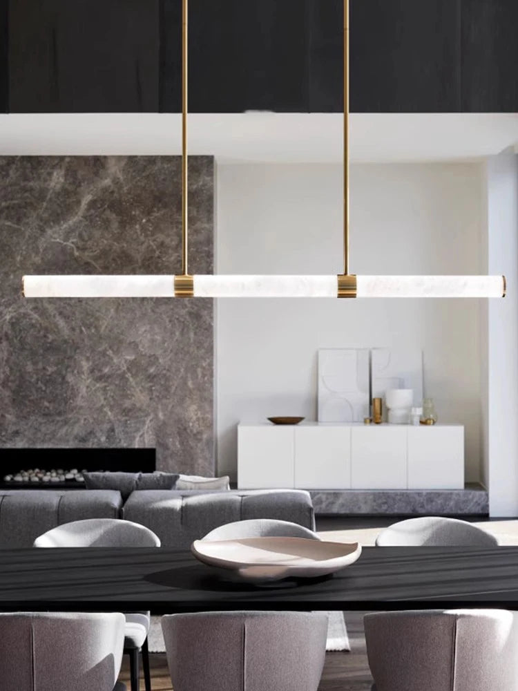 Modern White Marble LED Wall Lamp for Elegant Interiors