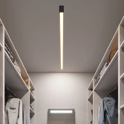 Modern LED Balcony Ceiling Light - Long Strip Aisle Lamp for Bedroom, Dining Room, Living Room, Cloakroom, and Kitchen