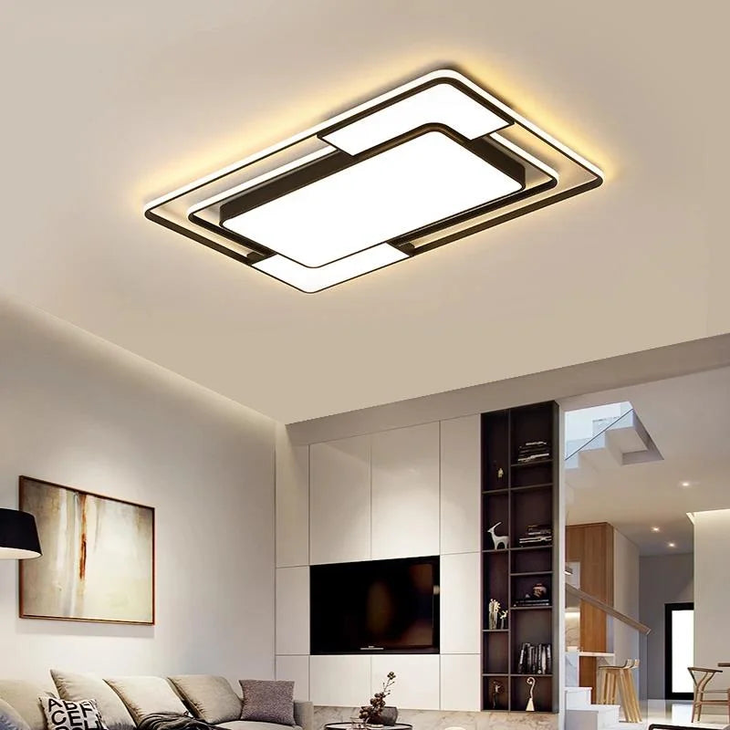 Modern LED Ceiling Light Fixtures - Indoor Lighting Decoration Lamp for Living Room, Bedroom, Dining Room