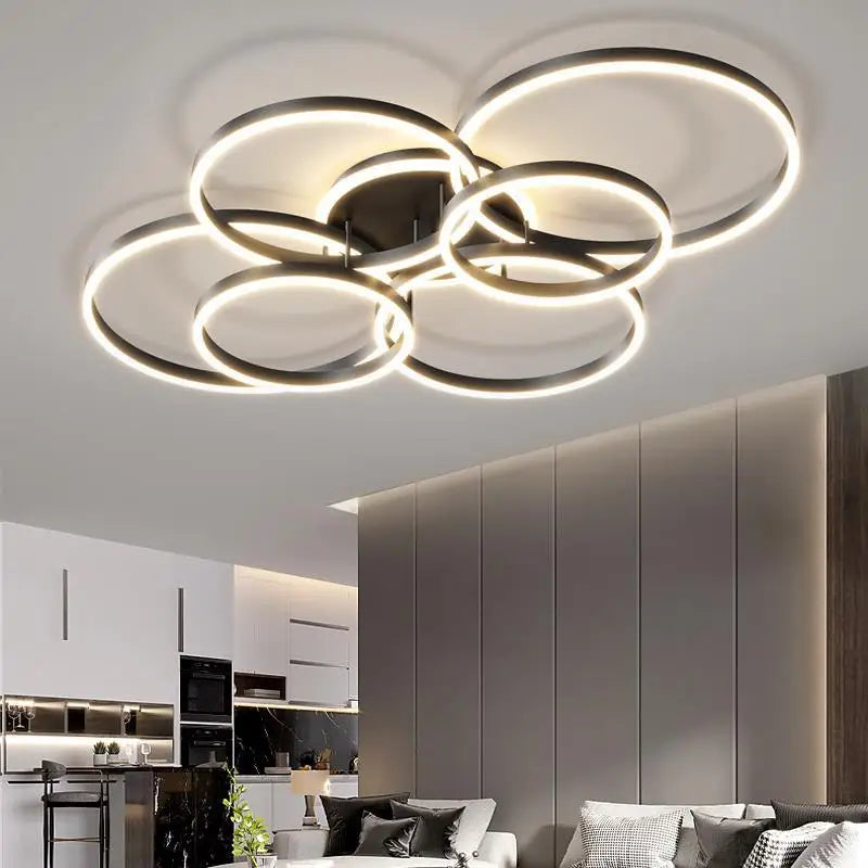 Modern LED Ceiling Lamp Chandelier - Versatile and Elegant Lighting Fixture