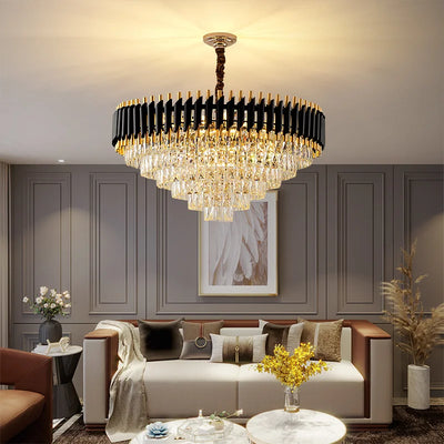 Modern Lustre Crystal Big LED Chandelier Lighting