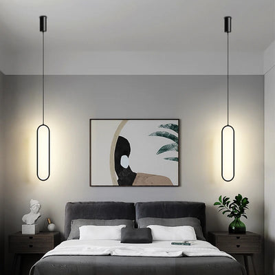 Modern LED Ring Pendant Light | Nordic Luxury Chandelier for Living Room, Bedroom, and Bar