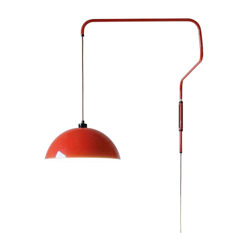 Red Rocker Chandelier Wabi-sabi Style Wall Lamp