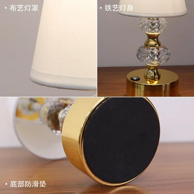 Bedside LED Table Lamp – Creative Personality Night Light for Bedroom, Study & Restaurant