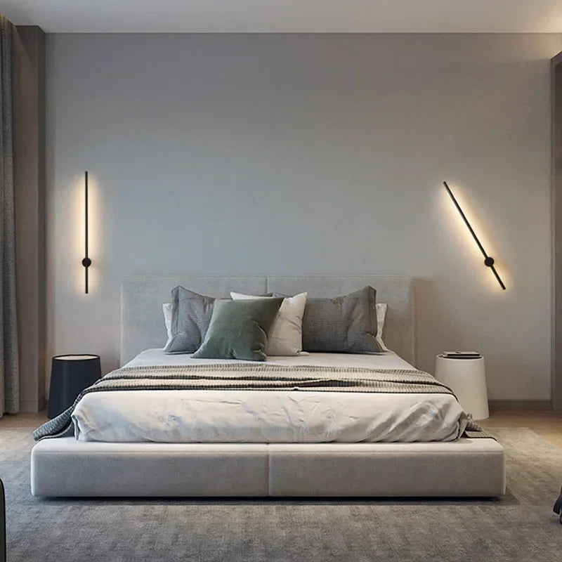 Modern Nordic LED Wall Lamp - Sleek Illumination for Versatile Spaces