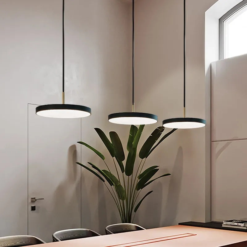 Modern LED Pendant Light - Contemporary Illumination for Versatile Spaces