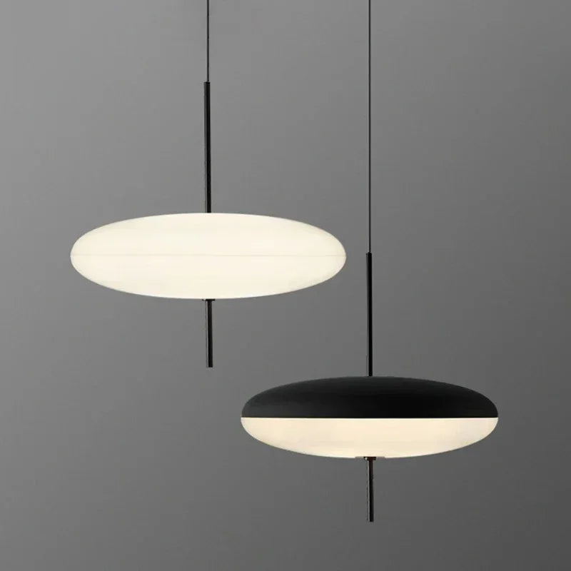 Nordic LED Pendant Light: Flying Saucer Design